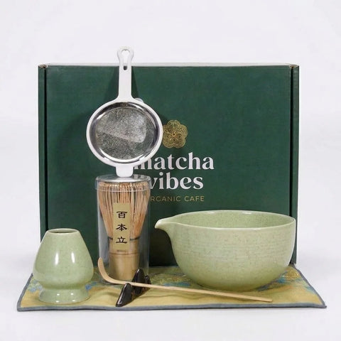 Japanese Matcha Tea Set, 7 Pcs