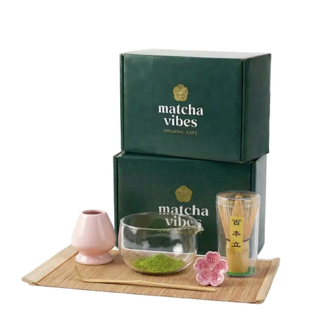 Japanese Matcha Tea Set, 6 Pcs